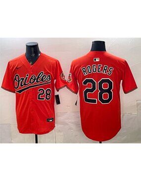 Trevor Rogers Orange Stitched Jersey